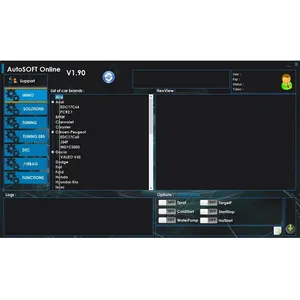 AUTOSOFT V2.0 V2.1 Original Car ECU Repair Online Software Immo Service Tool DTC TUNNING ECU Solutions pour BMW pour Audi