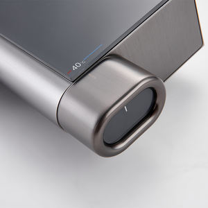 Ensemble de douche thermostatique de luxe pistolet gris laiton bain douche robinet numérique <span class=keywords><strong>piano</strong></span> clé salle de bain système de douche - Product Image 6