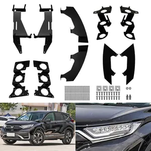 Taochis Koplamp Beugel Houder Fit Adapter Frame Voor Honda Crv Matrix Kit Hoge Configuratie 2019-2021met Auto Licht Retrofit