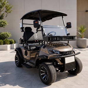 Voiturette de golf électrique Rose Garden 2, 4 ou 6 places, moteur AC 72V 7.5KW, batterie au lithium, pour la vente <span class=keywords><strong>en</strong></span> gros, <span class=keywords><strong>kit</strong></span> de taille-haie Blossom Tours, plateau - Product Image 5