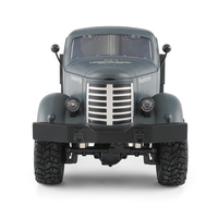 Camion militaire tout-terrain télécommandé Q60 à l'échelle 1/16, 2,4 GHz, 6 roues motrices, chenilles métalliques, prêt à l'emploi, jouet RC pour enfants