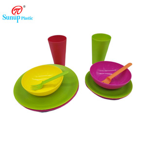 Usine <span class=keywords><strong>Prix</strong></span> de Première Main Soutien Personnalisation Couleurs Écologique En Plastique De <span class=keywords><strong>Vaisselle</strong></span> - Product Image 2