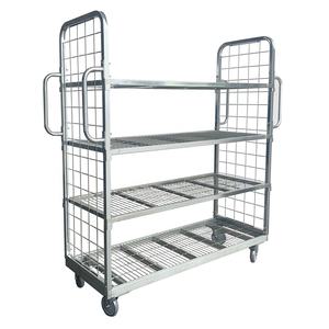 Keranjang Troli Pemetik Gudang Portabel, Troli Memetik Pesanan Supermarket - Product Image 1