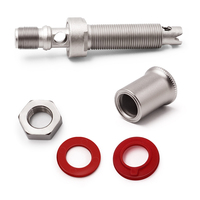 RASANTEK – Prise banane femelle HIFI haut de gamme 4 mm, borne de connexion longue en laiton pour haut-parleur, 1,5 A 12 V