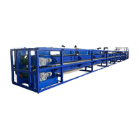 Ligne de production de panneaux sandwich EPS PU entièrement automatique, machine à panneaux décoratifs en métal EPS