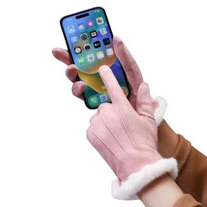 <span class=keywords><strong>Gants</strong></span> extensibles doublés en <span class=keywords><strong>polaire</strong></span> pour femmes <span class=keywords><strong>Isotoner</strong></span>, technologie tactile intelligente, thermiques, longueur poignet, pour usage par temps froid - Product Image 6
