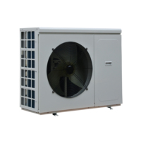 Pompe à chaleur solaire Hiseer pour hôtel, économie d'énergie, pompe à chaleur électrique à source d'air, mini, en acier inoxydable, pour piscine