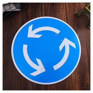 Panneaux de signalisation routière en aluminium réfléchissant personnalisés en gros, panneaux de signalisation de sécurité, panneaux d'avertissement, panneaux d'indication de direction - Product Image 2
