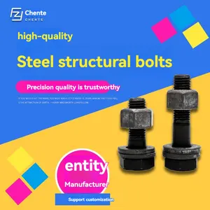 Accept Customised High Strength External Steel Bolts Hexagonal Twisted Shear Bolts