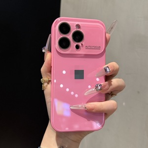 Nouvelle coque de téléphone tendance avec grande fenêtre texturée givrée pour <span class=keywords><strong>iPhone</strong></span> <span class=keywords><strong>12</strong></span> 13 14 15 16 17 <span class=keywords><strong>Pro</strong></span> Max avec film de protection d'objectif HD et protection arrière antichoc - Product Image 3