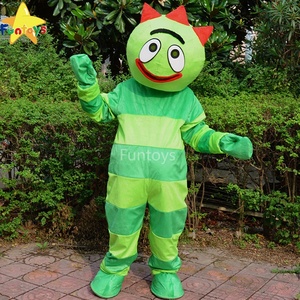 Disfraz de Mascota Muno de Funtoys CE de Yo <span class=keywords><strong>Gabba</strong></span> <span class=keywords><strong>Gabba</strong></span> para Cosplay de Adultos, Dibujos Animados y Publicidad - Product Image 4