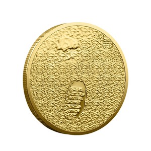 Pièce commémorative de l'atterrissage de la lune de l'Apollo 11, motif du premier homme, pièce de défi, argent plaqué argent américain, souvenir de la <span class=keywords><strong>mission</strong></span> historique - Product Image 5