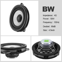 Altavoz LED de coche para BMW X6 G06, Tweeter luminoso para puerta trasera delantera, iluminación nocturna, embellecedor, Subwoofer, altavoces de Audio, cubierta de bocina
