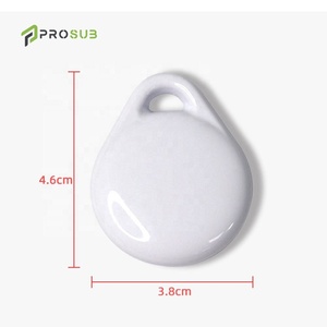 Sublimation personnalisée Prosub pour étui porte-étiquette anti-perte Tracker Sublimation vierge pour housse de protection <span class=keywords><strong>Airtag</strong></span> avec porte-clés - Product Image 4