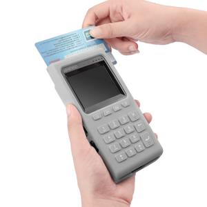 Nuevo diseño respetuoso <span class=keywords><strong>del</strong></span> medio ambiente de silicona durable de <span class=keywords><strong>la</strong></span> máquina pos terminal llevar caso para K300 - Product Image 6