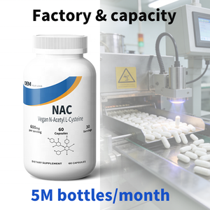 Cápsulas de N-acetil-L-cisteína (NAC) de Marca Privada OEM, Venta al Por Mayor de Fábrica, Fórmula y Empaque Personalizados, Suministro Estable - Product Image 4
