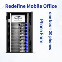 Système de Farming de Téléphones Mobiles, Rig de Carte Mère Android avec Ports OTG et LAN, Contrôle par Lots Multi-Appareils pour l'Automatisation des Réseaux Sociaux