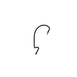 Lodo 38105 #2/0 ganci giga per verme in acciaio ad alto tenore di carbonio ganci singoli sfalsati per carpe luccio mare Super resistenti - Product Image 1