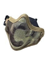 Masque de cyclisme tactique extérieur compatible avec casque, respirant et protecteur pour la pratique du sport et le cosplay