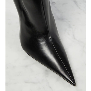 Bottines mi-mollet à talon fin pour femmes, sexy, 2024 - Product Image 6