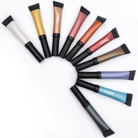OCHAIN Vente en gros de fards à paupières liquides pigmentés tendance, faible MOQ, maquillage liquide pour les yeux facile à appliquer