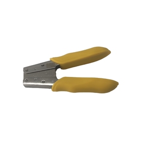 Attrezzo Spellafili per Cavi in Fibra Ottica Gimbo, Spelafili in Acciaio Inox con Impugnatura in PVC Gialla, Attrezzatura per Fibra Ottica Miller - Product Image 1