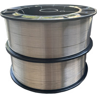 Fil de soudage MIG 308L en acier inoxydable, diamètre 0,8-2,0 mm, teneur en flux 2,2-3,0 %, faible éclaboussure, protégé par un gaz pour soudage MIG/TIG/AWS