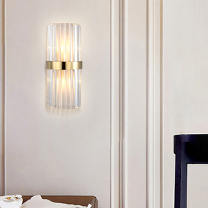 Minicandelabro de cristal de lujo, lámpara de pared interior para sala de estar, venta al por mayor - Product Image 1