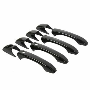 Cubiertas para manijas de puerta en negro brillante para Jeep Grand Cherokee Patriot Durango 2011-2019, moldura de plástico - Product Image 2
