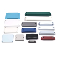 UHF RFID Sobre Metal Etiqueta ABS IP67 10m Alcance ISO18000 6C EPC Gen2 para Paleta Estante Gestión Activos Vehículo Contenedor