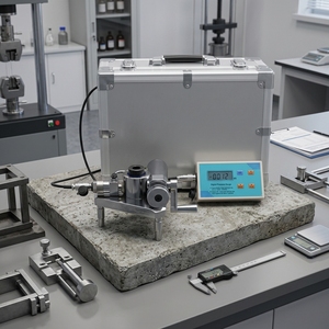 เครื่องทดสอบแรงยึดเกาะแบบดิจิตอลสำหรับคอนกรีต เครื่องทดสอบการยึดเกาะแบบพกพาสำหรับสารเคลือบผิว - Product Image 6