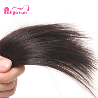 Belleza fotos del cabello Cabello humano brasileño Tejido de chicas jóvenes Mujeres Color natural Brasileño Sedoso Paquetes de cabello lacio Oferta