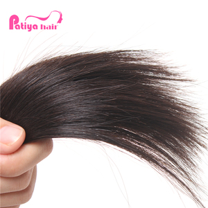 Foto di bellezza dei capelli brasiliani intrecciano i capelli umani da giovani ragazze donne colore naturale brasiliano capelli lisci ciocche di capelli - Product Image 6