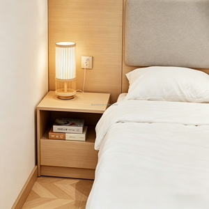Juego Completo de Muebles para Apartamento Tipo Estudio, Juego de Muebles Minimalistas para Dormitorio con Cama de Madera, Sofá, Mesa de Centro y Armario - Product Image 4