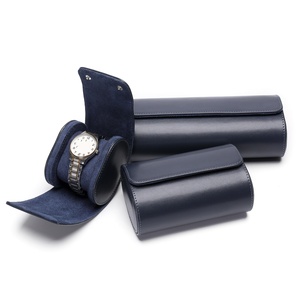 Biểu Tượng Tùy Chỉnh Sang Trọng Giả Da Hộp Đồng Hồ Trường Hợp Quà Tặng Bao Bì Du Lịch Trường Hợp Đồng Hồ Da Caja Para Reloj Xách Tay Hộp Đồng Hồ - Product Image 2