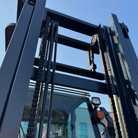 Harga Grosir Pabrik Forklift Diesel 5 Ton untuk Konstruksi, Pabrik Batu Bata, Pengangkutan Barang, Penanganan, Forklift Segala Medan