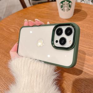 Custodia morbida per telefono <span class=keywords><strong>viola</strong></span> in acrilico con cornice per fotocamera in metallo per <span class=keywords><strong>iphone</strong></span> 11 12 <span class=keywords><strong>13</strong></span> 14 <span class=keywords><strong>Pro</strong></span> Max - Product Image 5