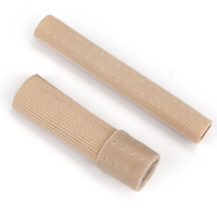 Forro SEBS de tela, funda de Gel cortable para dedos de los pies, funda, Protector de callos, almohadillas de maíz, separador de dedos de Gel cortable