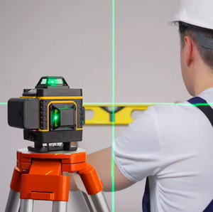 Nivel láser rotativo de <span class=keywords><strong>360</strong></span> grados, verde, automático, portátil, 16 líneas, Nivel autonivelante, instrumento de encuesta de nivel automático láser - Product Image 5