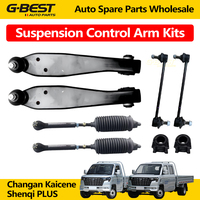 Kits de bras de suspension pour Changan Kaicene Shenqi PLUS : Bras de suspension inférieur avant, biellette de stabilisation, silentbloc, biellette de direction extérieure