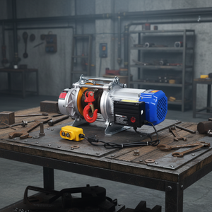 Penjualan Langsung Pabrik Derek Listrik Konstruksi Baru 1t 380V Tali Kawat Baja - Product Image 6