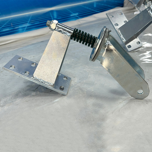 Roulettes de porte robustes à ressort, gris doré, en caoutchouc massif, 4, 5, 6, 8 pouces, <span class=keywords><strong>pour</strong></span> entrepôt et industrie - Product Image 5