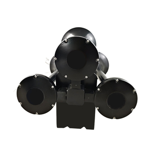 Kit de klaxon à air pour train à 3 trompettes 12V/24V - 110-120dB, klaxon électrique en forme d'escargot pour camions lourds, pick-up et remorques de tracteurs - Product Image 3