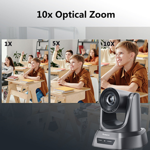 Caméra de conférence PTZ intelligente avec <span class=keywords><strong>zoom</strong></span> 12X, 1080P, système de vidéoconférence en direct, caméra professionnelle de bureau en ligne, USB3.0 - Product Image 3