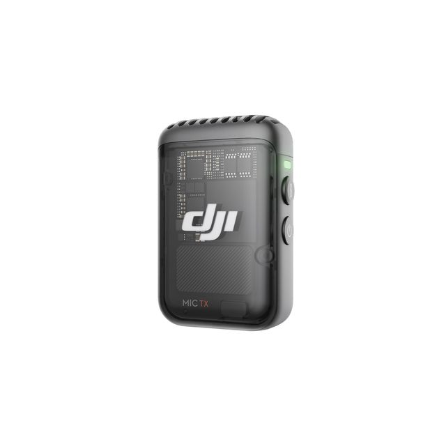 D JI Mic 2 Transmitter Wireless Connection to Recording Devices