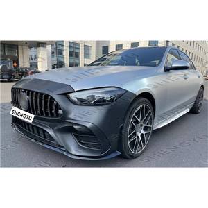 Kit de carrosserie de pare-chocs pour <span class=keywords><strong>Mercedes</strong></span> Benz Classe C W206 <span class=keywords><strong>2023</strong></span>, mise à niveau vers le modèle <span class=keywords><strong>C63</strong></span> AMG, systèmes de carrosserie automobile - Product Image 3