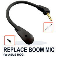 Microphone de remplacement pour casque de jeu ASUS ROG Delta Origin Theta 7.1 Strix Go 2.4, détachable, 3,5 mm, OEM ODM, vente en gros
