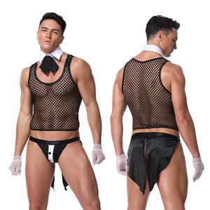Discoteca Sexy hombres Cosplay disfraces Sissy hombres Sexy caliente erótico policía <span class=keywords><strong>hombre</strong></span> Halloween fiesta disfraces - Product Image 3