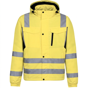 Ropa de Trabajo de Verano de Alta Visibilidad con Logotipo Personalizado, Certificación CE y EN, Hecha de Poliéster Impermeable, Reflectante y Fluorescente - Product Image 1