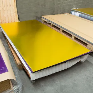 Customized Acrylic Sheets High Quality Acrylic Mirror Sheets Yellow Acrylic Sheets Mirrors Laser Cutting For Home Decor